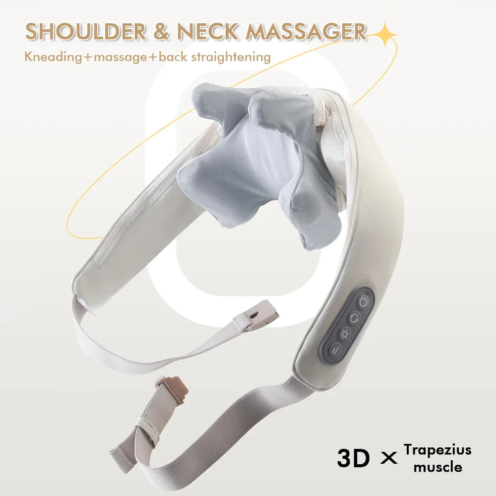 Wireless Neck & Back Shiatsu Massager