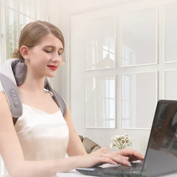 Wireless Neck & Back Shiatsu Massager